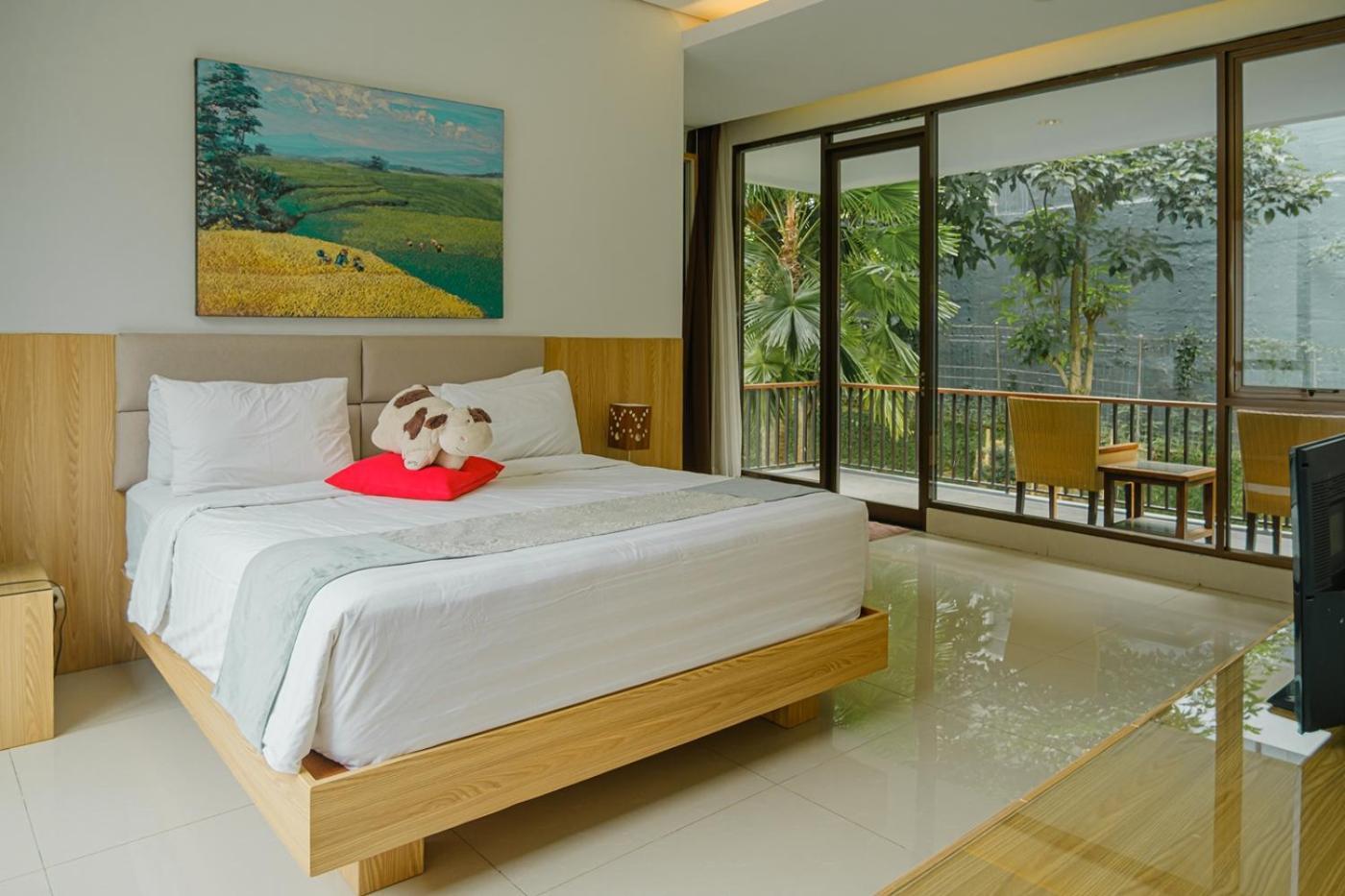 Oyama City View Villa 4 Bedrooms With A Private Swimming Pool Bandung Dış mekan fotoğraf